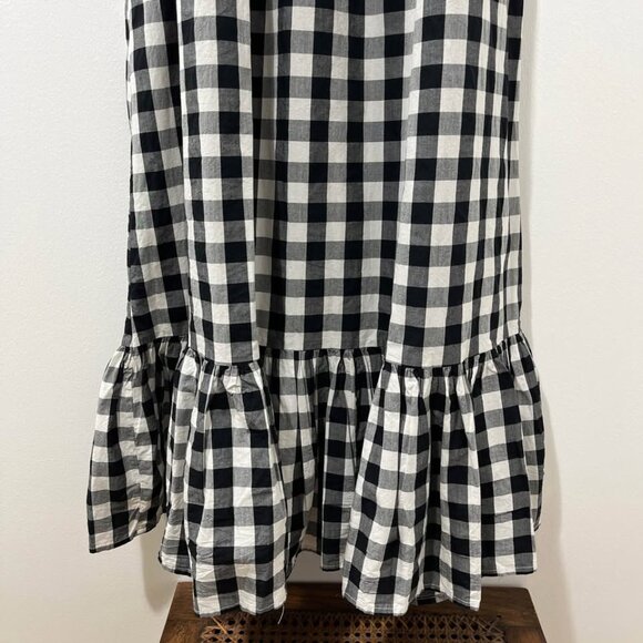 A New Day Buffalo Plaid Midi Sleeveless Dress with Smocked Waist [size M] - Picture 11 of 12